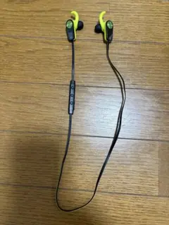 ワイヤレスイヤホン スポーツ用 ネオンイエロー 本体のサムネイル