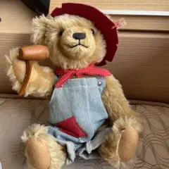 【希少・限定品】シュタイフ テディベア ハックルベリー・フィン 1999年