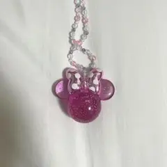 ディズニー ミニー 光るおもちゃ ペンダント
