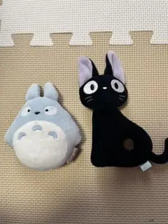 ★セット売り★ジジのラトル＆トトロのぬいぐるみ