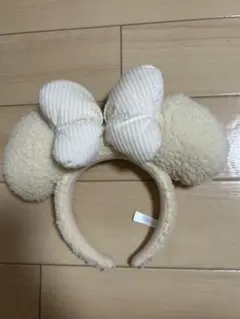 ディズニー ミニーボアカチューシャ