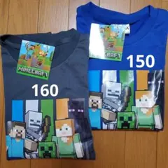 Minecraft マイクラ　150 160 サイズ　長袖Tシャツ