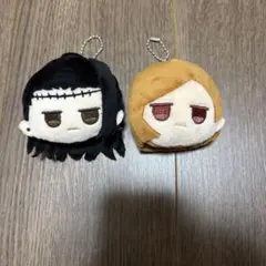 呪術廻戦　じとっとフェイスキーホルダー　ぬいぐるみ　ダイソー