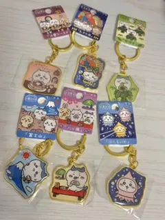 【新品】ちいかわ　ご当地キーホルダー　6個セット