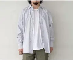 La favola OX STRIPE SHIRT ブルー×ホワイトのサムネイル