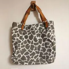 SAZABY　サザビー　トートバッグ　キリン柄のサムネイル