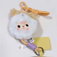 BABYTHREE ぬいぐるみ 携帯 ストラップ 黄色い子犬