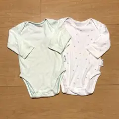 9/30まで⭐︎【ユニクロ】長袖ロンパース 2枚セット 70cm