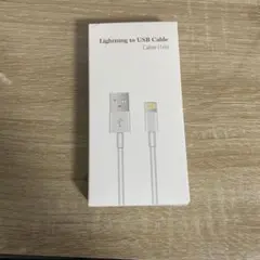 Lightning to USBケーブル 1m