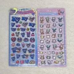 エンジェルブルー、メゾピアノ　シール 2枚セット