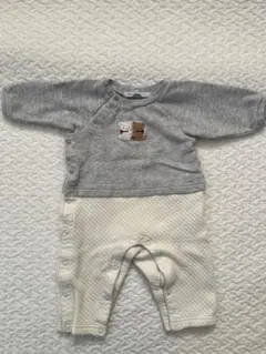 familia クマ刺繍ロンパース 70サイズ