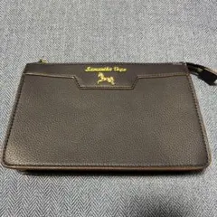 Samantha Vega ダークブラウン ポーチ