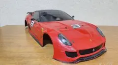 タミヤ　1/10 ボディセット　フェラーリ599XX 1/10 電動RCカーシリーズ No.506 フェラーリ599XX（TA06シャーシ