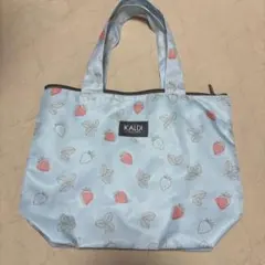 カルディいちごトートバッグ