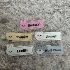 straykids ネームバッジ　セット売り