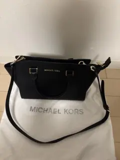 MICHAEL KORS ブラック ショルダーバッグ