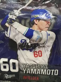 中日ドラゴンズ　2025年ドームガチャ　最終章 きんちゃく　山本 泰寛選手