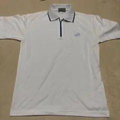 ファイテン チタン冷感加工 ホワイトポロシャツ Mサイズ