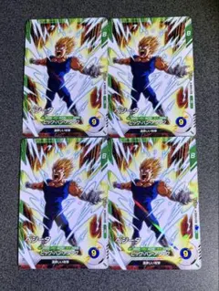 ドラゴンボール ダイバーズ vジャンプ プロモ ベジータ 4枚セット