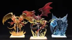 【けけ】コトブキヤ 重巧超大 ラー、オシリス、オベリスクセット　遊戯王 遊戯王 三幻神 降臨セット オシリス・ラー・オベリスク 重巧超大