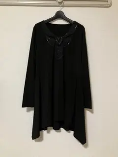 ヒロコビス HIROKO BIS フリルレース カットソー　チュニックのサムネイル