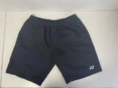 ヨネックス　ユニハーフパンツ　パンツ　黒　XL O