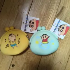 クレヨンしんちゃん　シリコンがま口セット