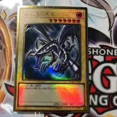 遊戯王　真紅眼の黒竜　レッドアイズブラックドラゴン　プレミアムゴールドレア
