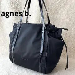 ✨未使用級✨アニエスベー 2way ボストンバッグ ブラック 大容量