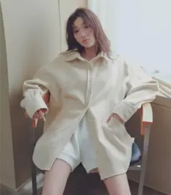 senee lace line stripe shirtストライプシャツ - メルカリ