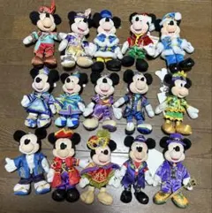 ミッキー ぬいぐるみバッジ 15個