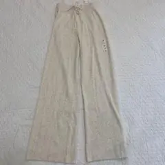 UNIQLO ウォッシャブルニットリブパンツ