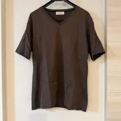 TOMORROWLAND Vネック Tシャツ ブラウンのサムネイル