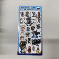 イタリアンブレインロット　3D立体シール　ボンボンドロップシール