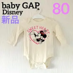 【新品】baby GAP ディズニーミニー　ロンパース  80