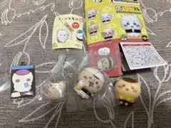 ラーメン豚 ミニソフビ　ちいかわ寿司　ココス　キャラパキくりまんじゅう