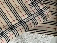 ⭐️BURBERRY ⭐️チェック柄 シルクハンカチスカーフ