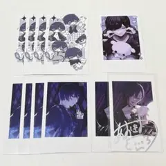 青木葉 歌い手 BLUE チェキ風トレカ
