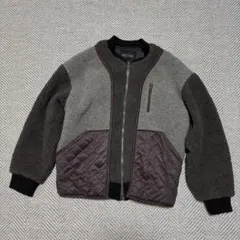 DOUBLE NAME ボア ブルゾン