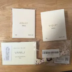 香水ガチャ　サンプルセット　4個　NOSE SHOP