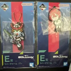 機動戦士ガンダムGQ 一番くじ　E賞ラバーチャーム　マチュ　ジークアクス　セット