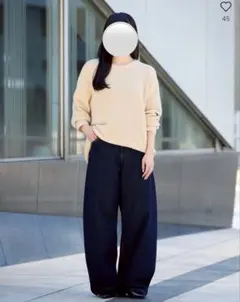 Uniqlo U クルーネックセーター(ナチュラル/Mサイズ)