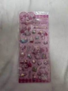 ボンボンドロップシール　シャカシャカ　マイメロディ