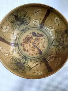 深皿　花柄模様