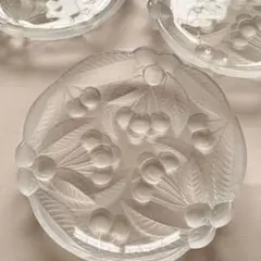 昭和レトロ　ガラス皿（1枚）