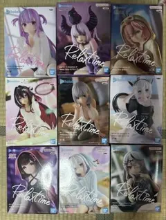未開封 ホロライブ Relax Time フィギュア 9体まとめ売り