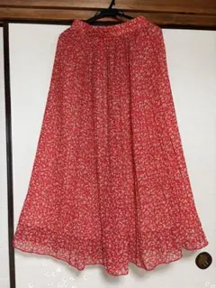 WEGO フラワープリント ロングスカート Fサイズ