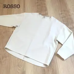 【美品】URBANRESEARCHROSSO 長袖トップス　ブラウス　ベージュ