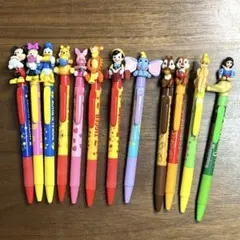 ディズニー　マスコット　アクションシャーペン　 12本セット　未使用　サンスター