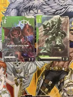 ザクⅡ（シャア・アズナブル機）　パラレル ガンダムカードゲーム